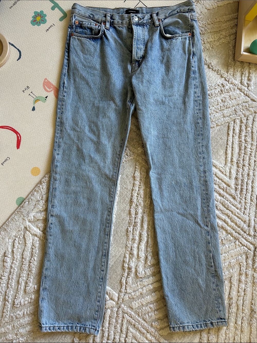 Wardrobe.nyc Straight Leg Jeans